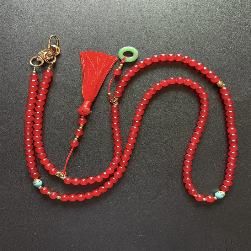Beaded Eyewear Chain with Tassels Stornfield