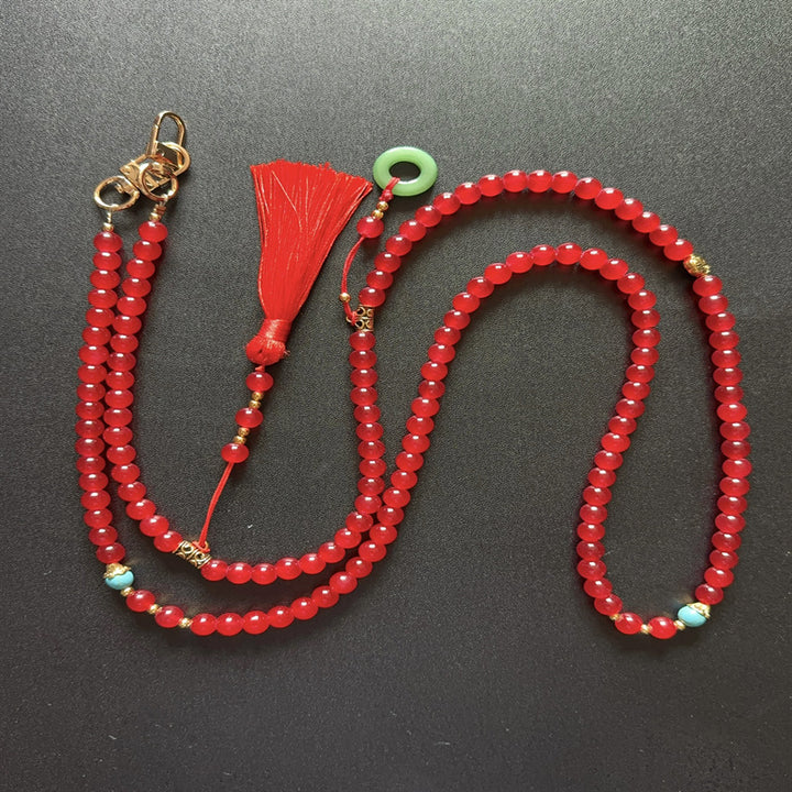 Beaded Eyewear Chain with Tassels Stornfield