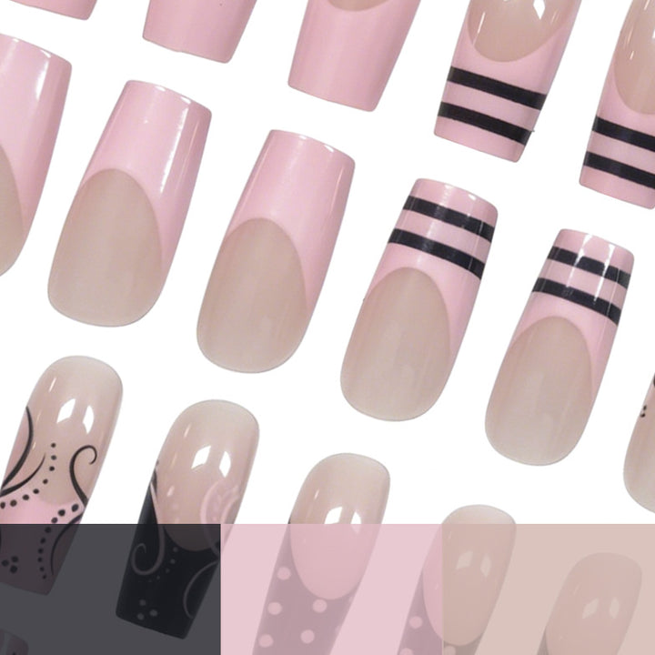 Artistic Glossy Nail Art Enhancements Stornfield