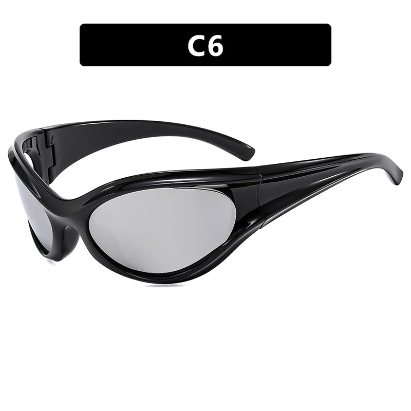 Women sporty sunglasses with aerodynamic design Stornfield