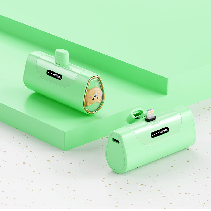 Funny power bank with integrated animal figure Stornfield