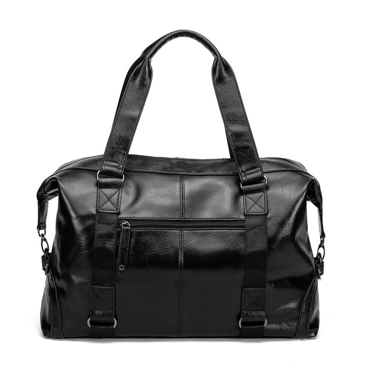 Luxurious Travel Bag Made of High-Quality Leather Stornfield