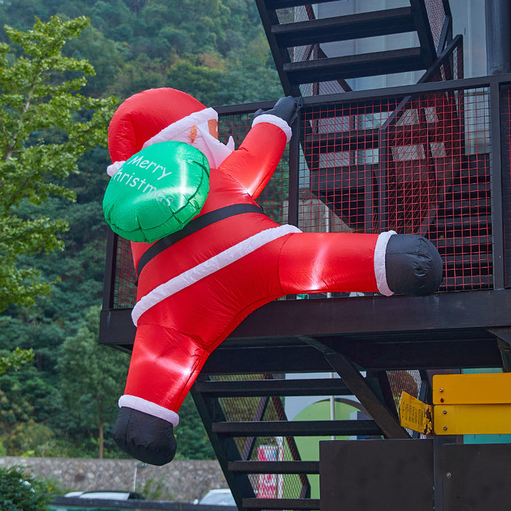 Funny Santa Climbing Figure Stornfield