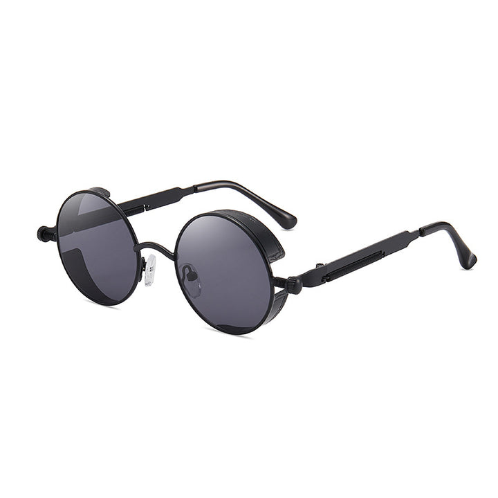 Women's retro-inspired round sunglasses with special lenses Stornfield