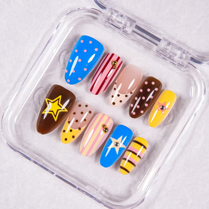 Creative Art Press-On Nails