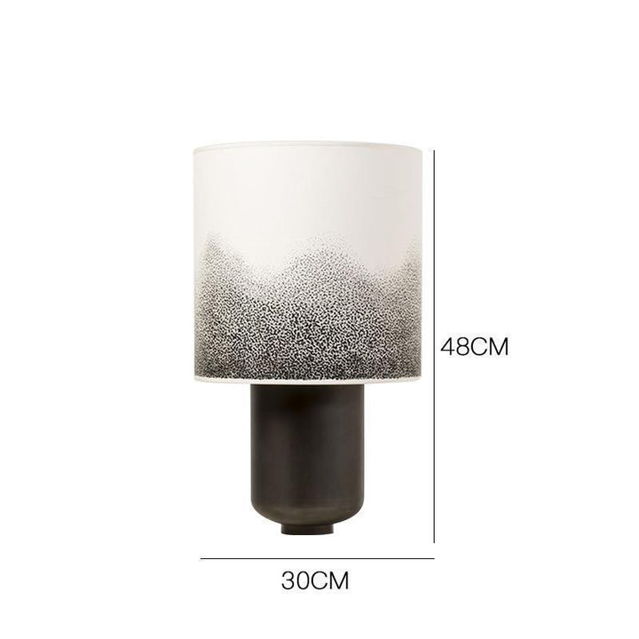 Modern Table Lamp with Artistic Shade