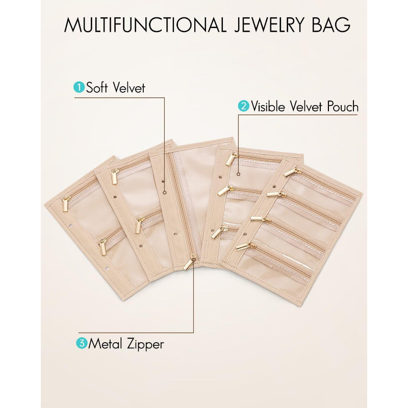 Jewelry organizer with transparent compartments Stornfield