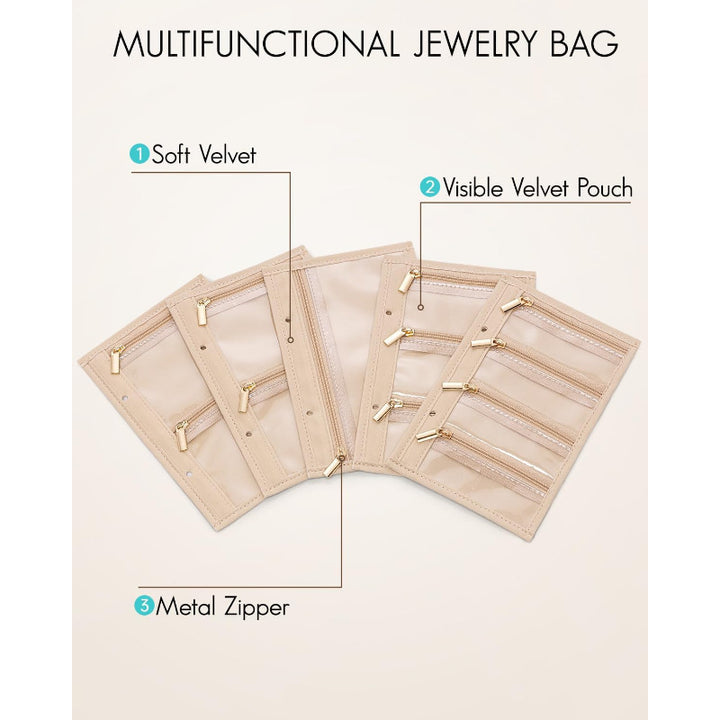 Jewelry organizer with transparent compartments Stornfield