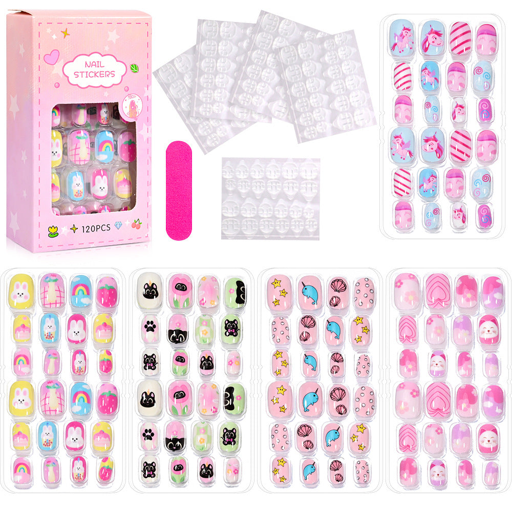 Fun Themed Press-On Nail Set Stornfield