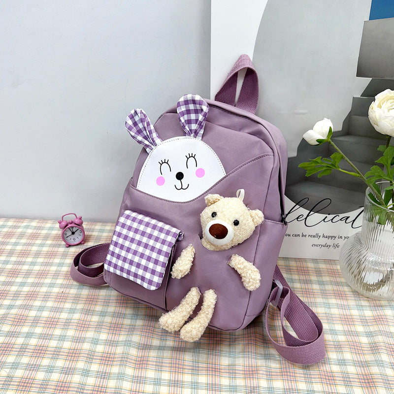 Cute Animal-Themed Plush Backpack Stornfield