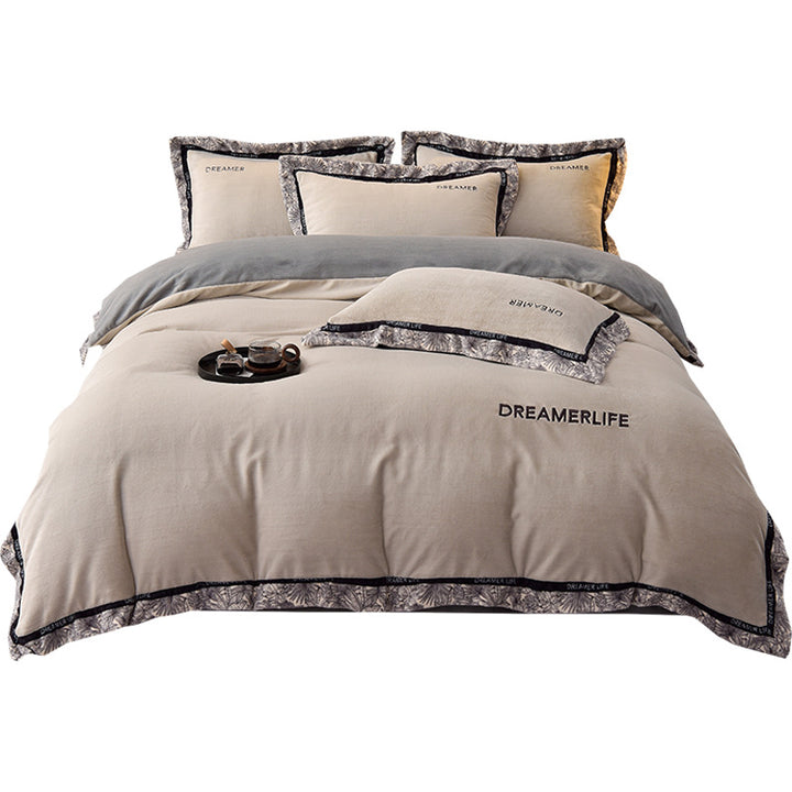 Plush Comforter Set