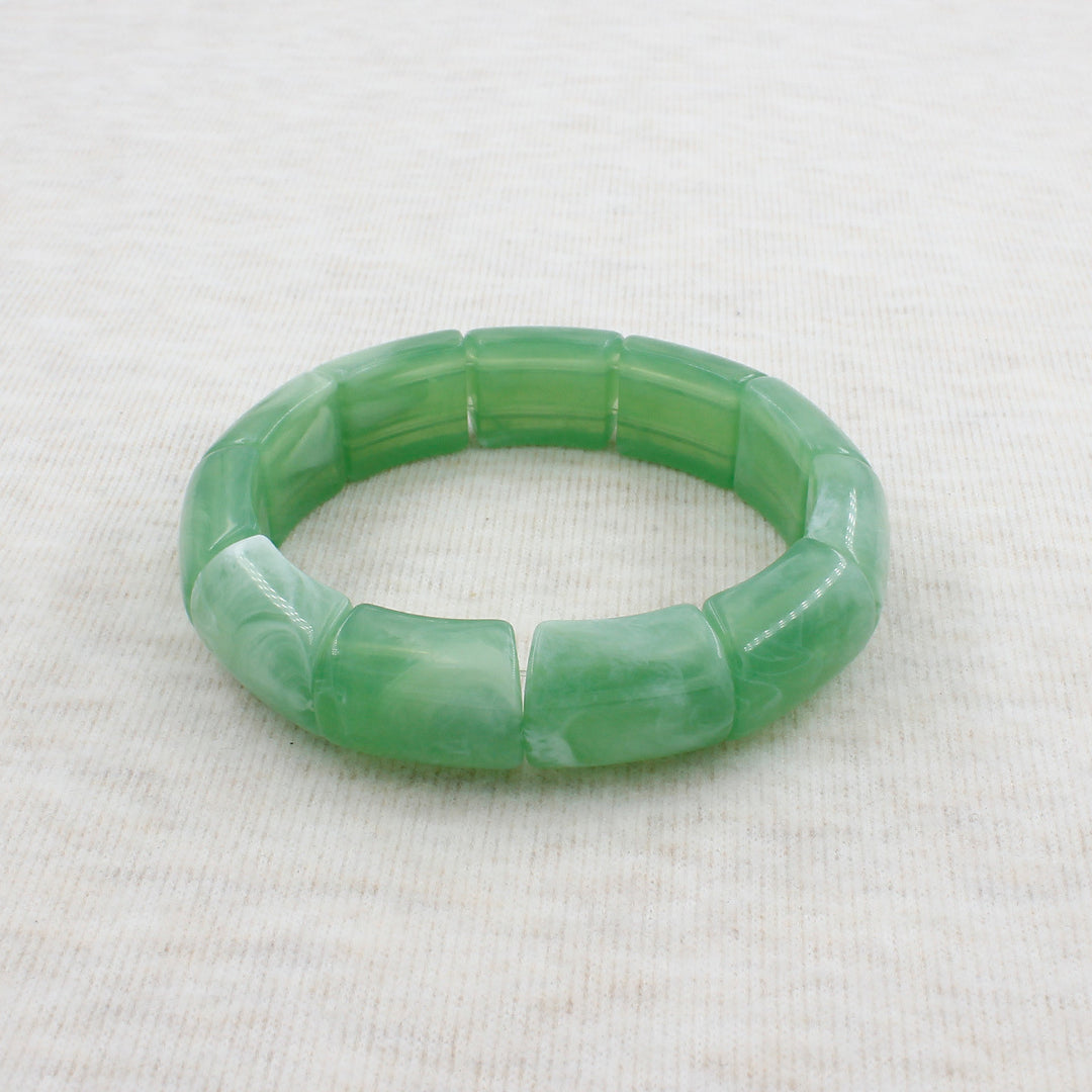 Geometric Resin Bangle Stornfield
