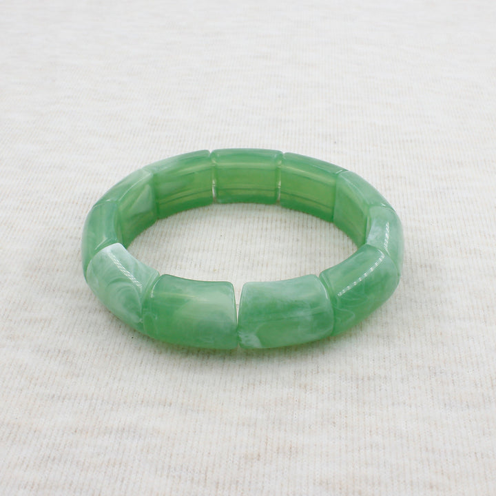Geometric Resin Bangle Stornfield