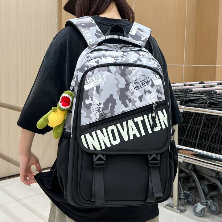 Stylish Camo Print Backpack Stornfield
