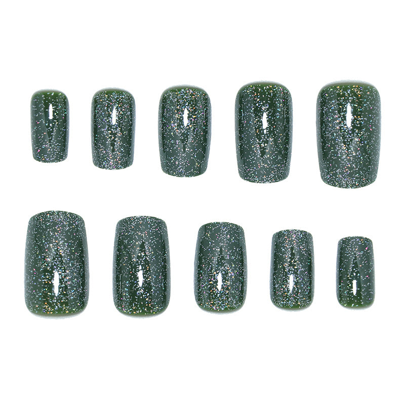 Glittering Press-On Nails Stornfield