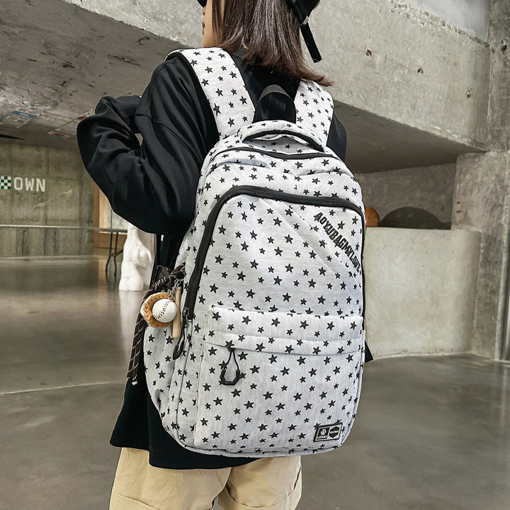 Star-Patterned Adventure Backpack Stornfield