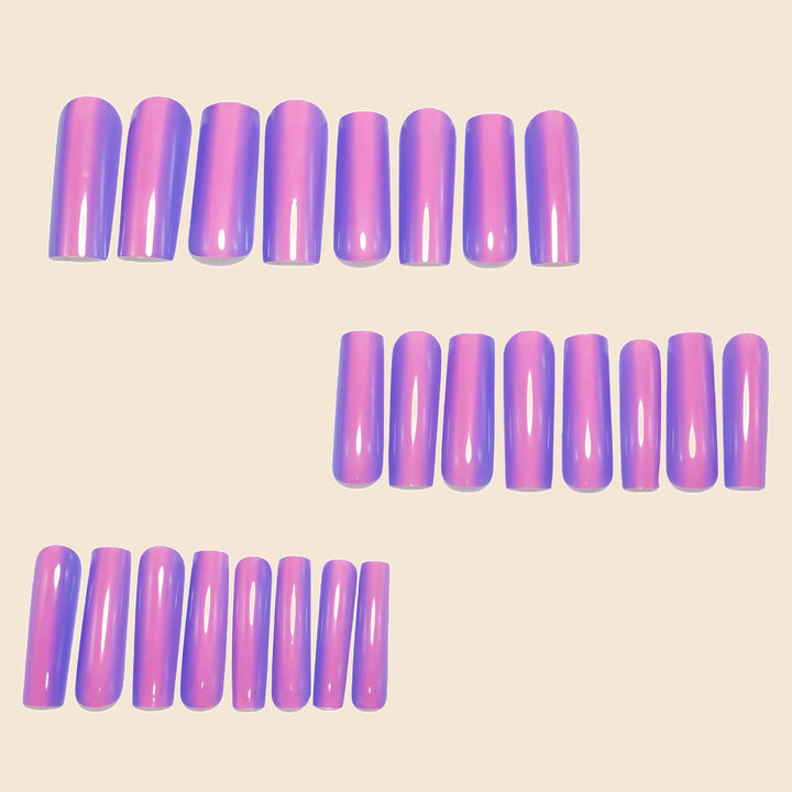 Glamorous artificial nails with high-gloss effect Stornfield