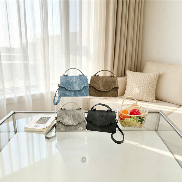 Elegant Structured Crossbody Satchel