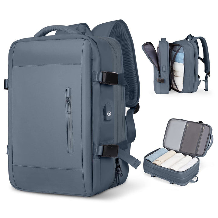 Multifunctional Laptop Backpack with USB Charging Port and Water-Repellent Material Stornfield