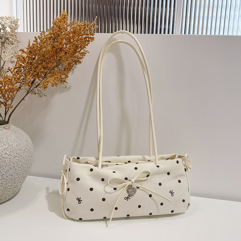 Playful Polka Dot Crossbody Bag