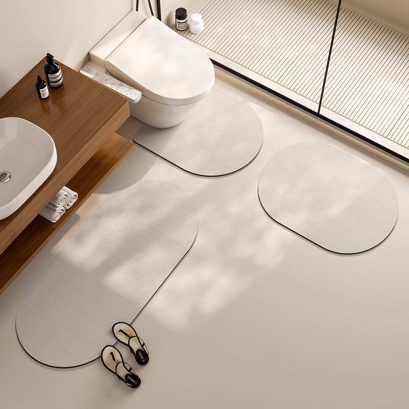 Premium Non-Slip Bathroom Mat Set