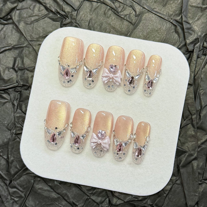 Decorative Press-On Nails Stornfield