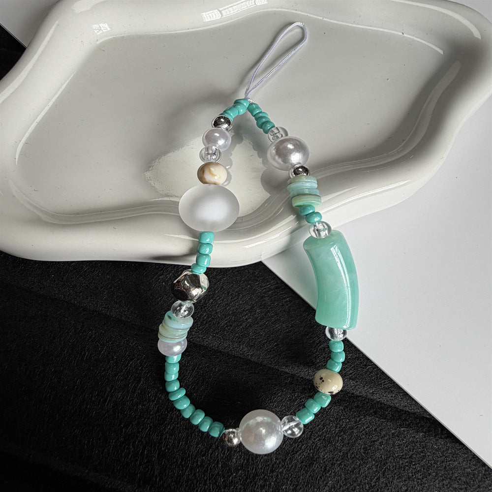 Handmade Beaded Phone Charm Stornfield