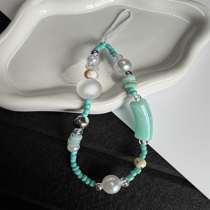 Handmade Beaded Phone Charm Stornfield