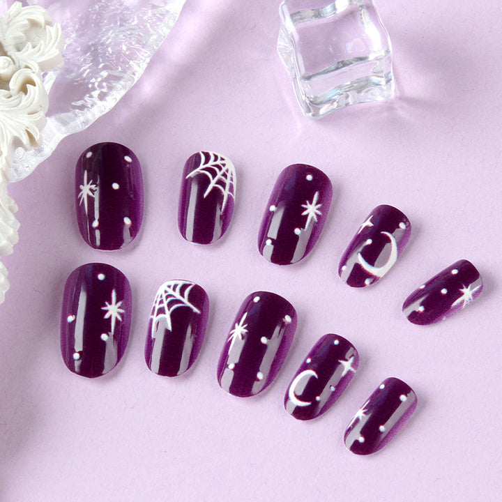 Whimsical Halloween-Themed Nail Art Stornfield