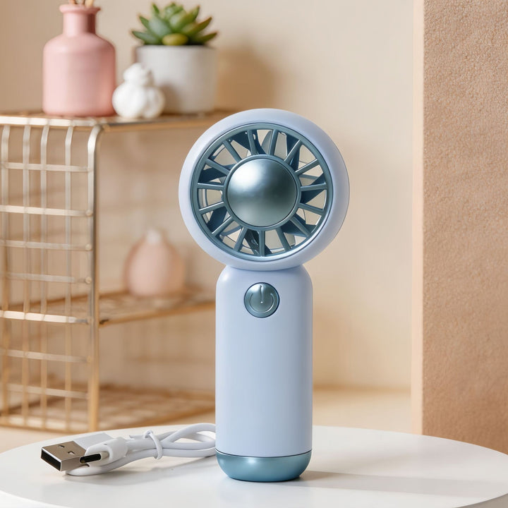 Women's Portable Hand Fan with USB Charging Function Stornfield