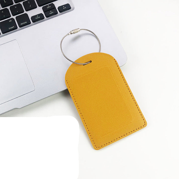 Premium Leather Travel Luggage Tag Stornfield