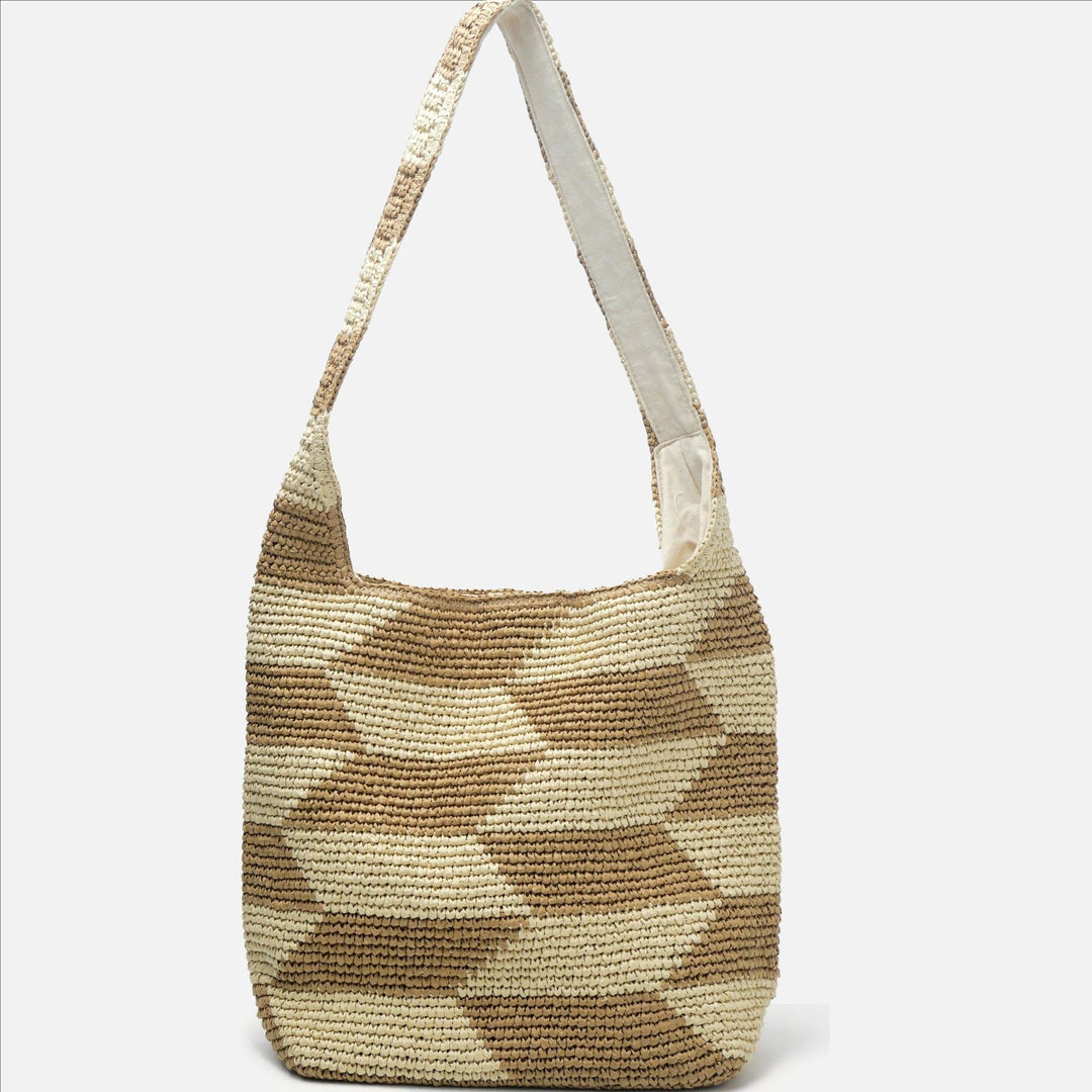 Stylish handbag made of natural weave Stornfield