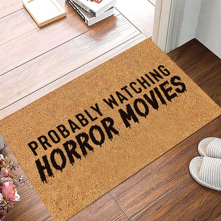 Halloween-Themed Decorative Doormat