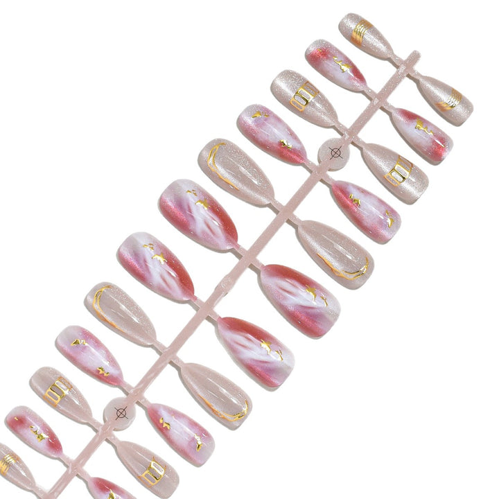Versatile Nail Art Press-On Set Stornfield