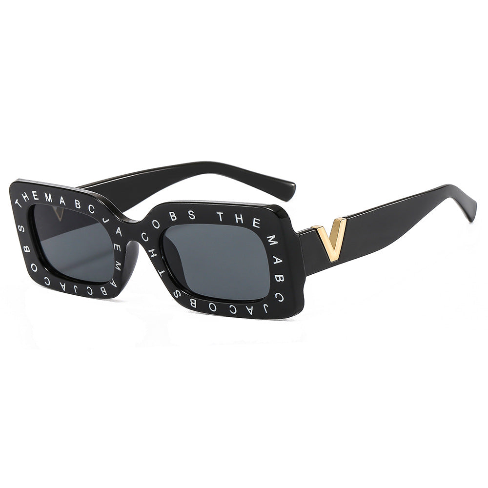 Ladies Stylish oversized sunglasses with unique frame Stornfield