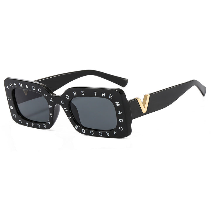 Ladies Stylish oversized sunglasses with unique frame Stornfield