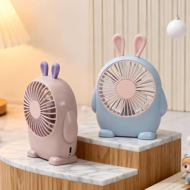 Ladies handheld fan with cute animal design Stornfield