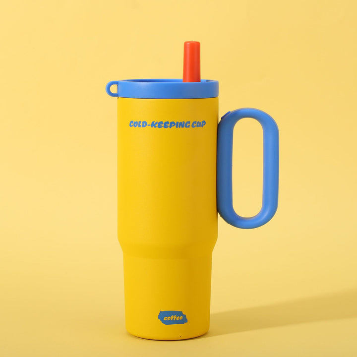Women's cooling cup with integrated straw Stornfield