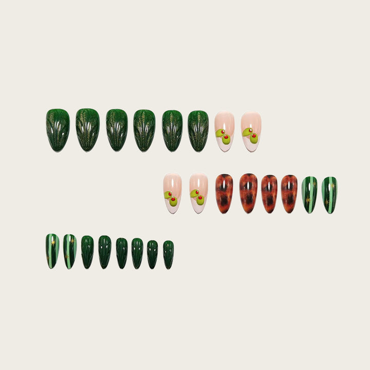 Artistic 3D decorated artificial nails Stornfield