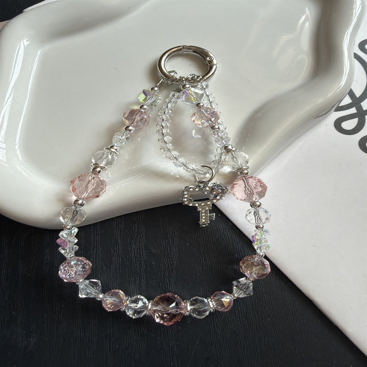 Elegant Crystal Beaded Keychain Stornfield