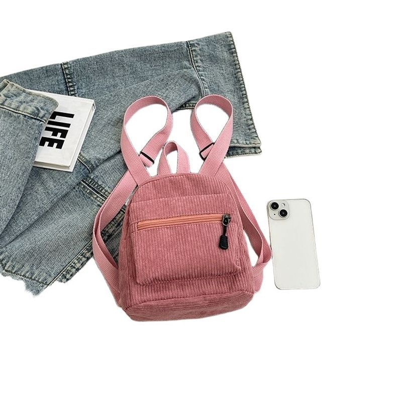 Compact Corduroy Mini Backpack Stornfield