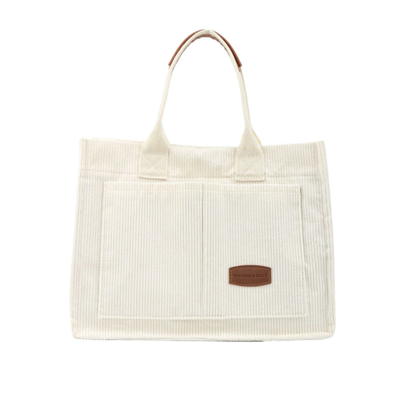 Versatile Corduroy Utility Tote Stornfield