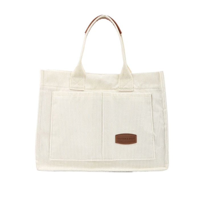 Versatile Corduroy Utility Tote Stornfield