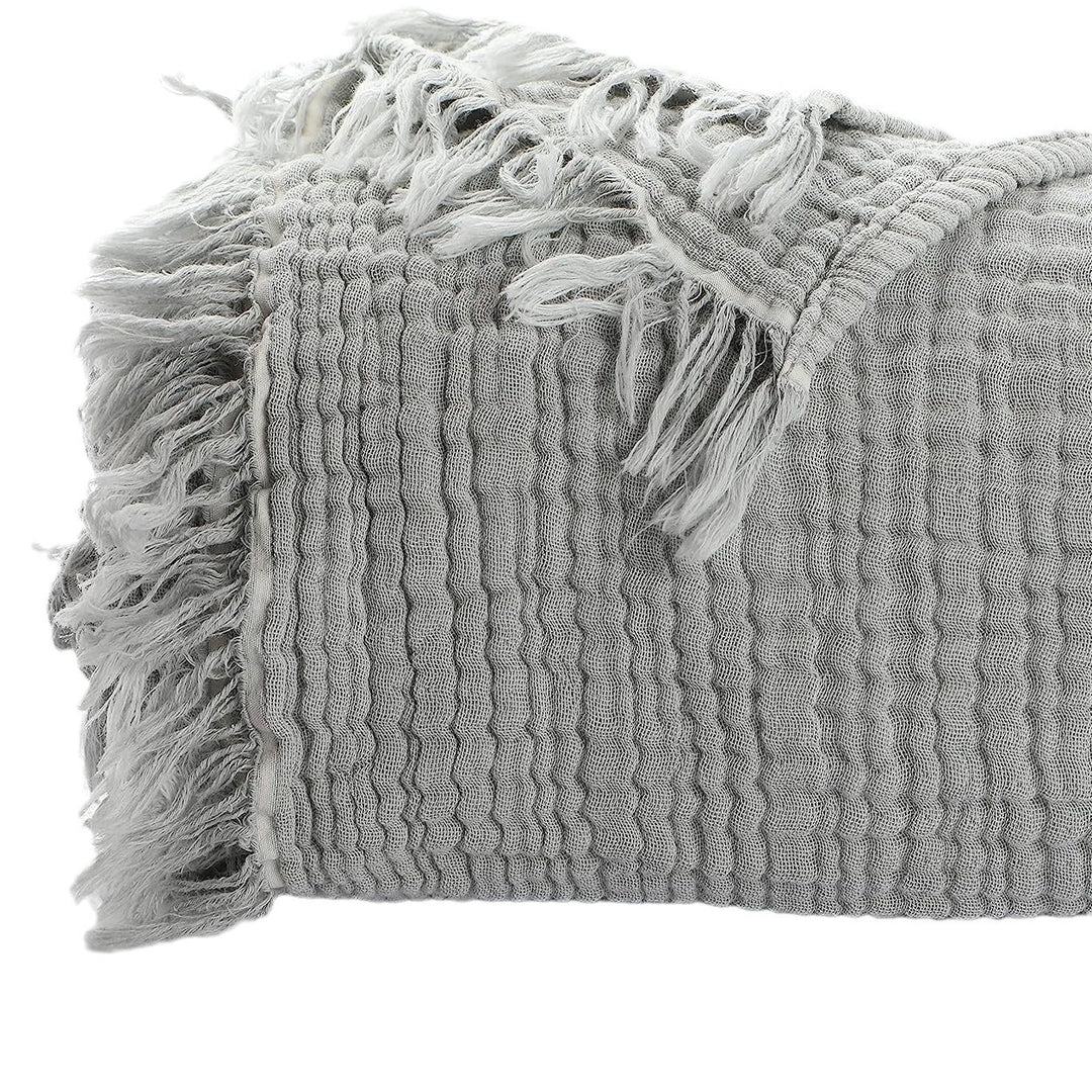 Luxurious Cotton Throw Blanket Stornfield