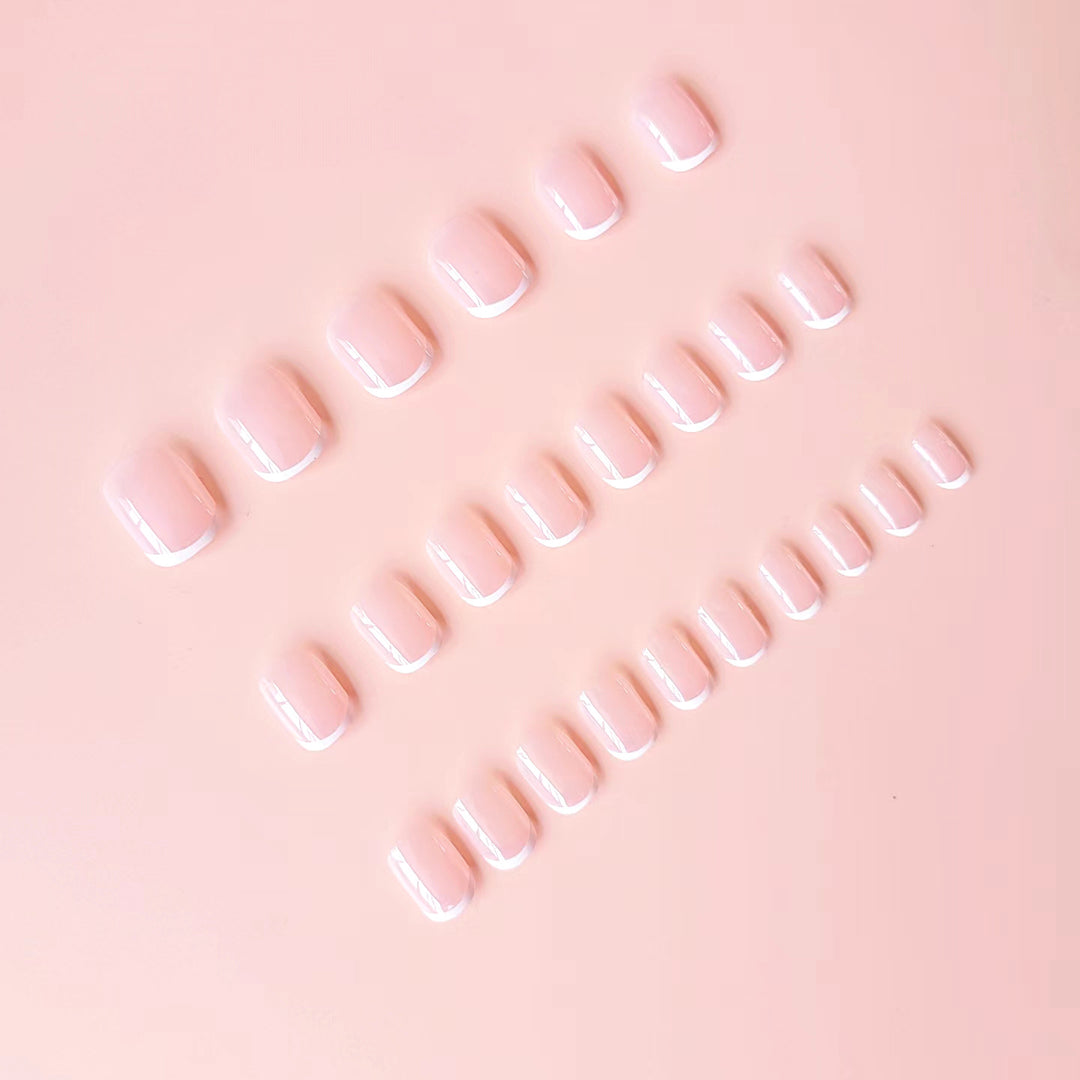 Artificial nails in modern French-style Stornfield