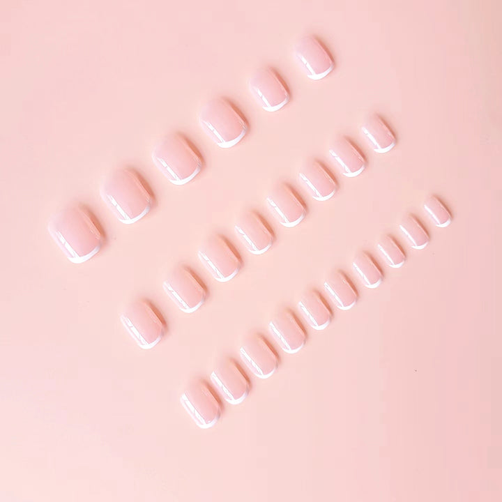 Artificial nails in modern French-style Stornfield
