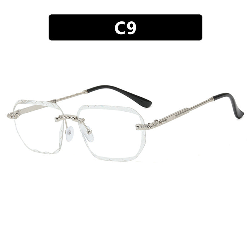 Women's geometric sunglasses with mirrored lenses and sturdy frame Stornfield