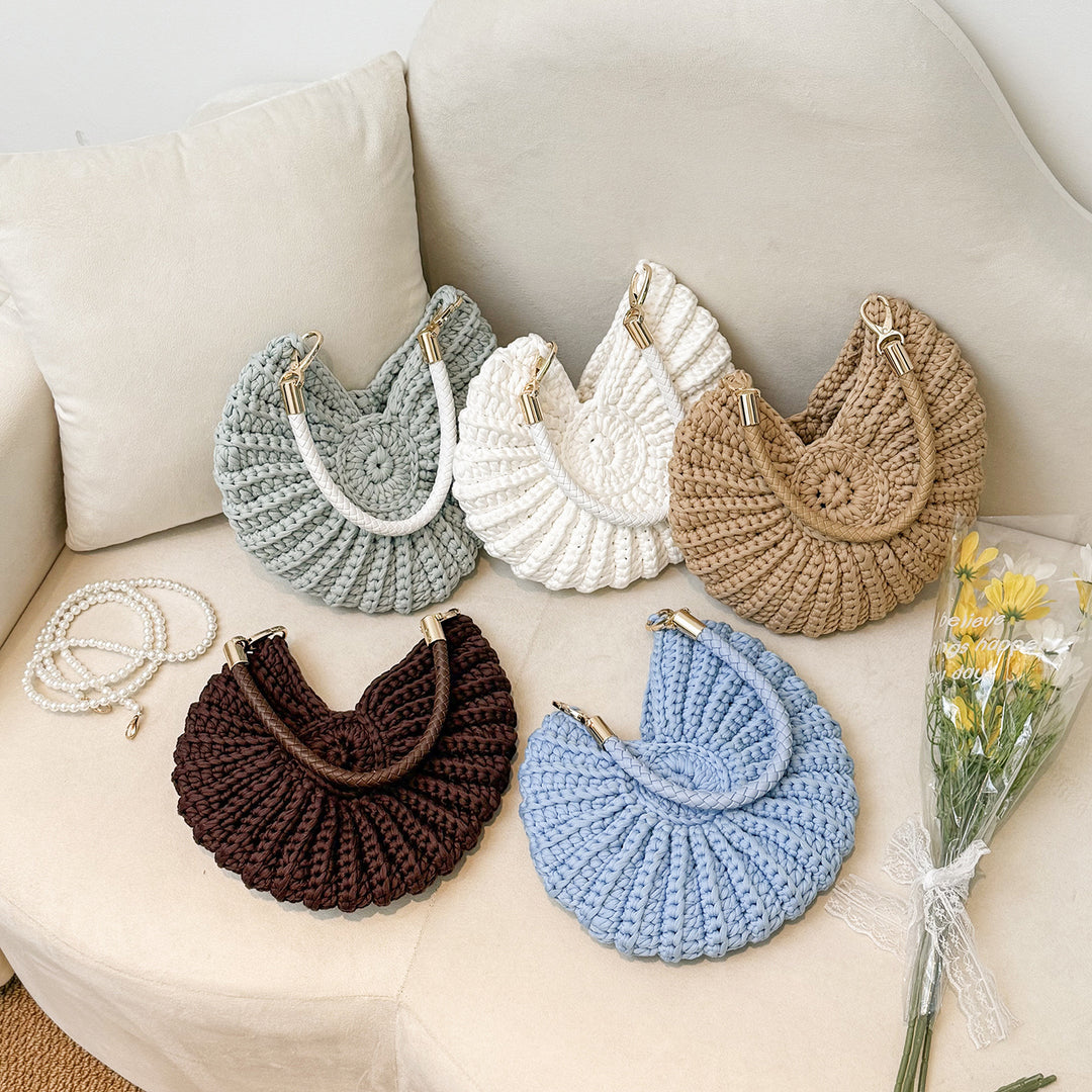 Handmade Crossbody Bag in Shell Design Stornfield