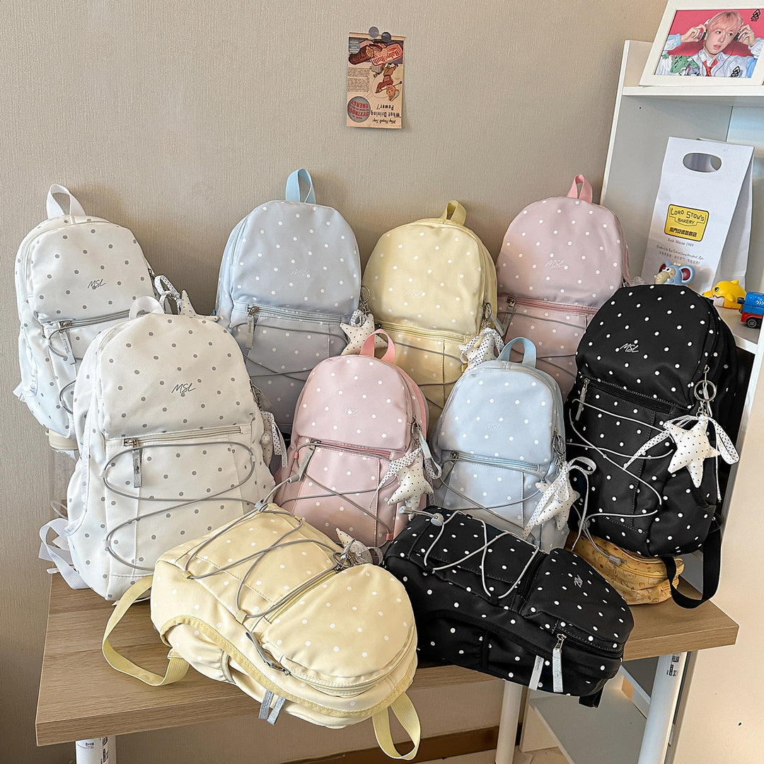 Casual Polka Dot Mini Backpack Stornfield