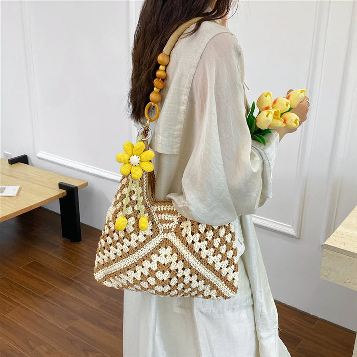 Crochet Decorative Tote Bag Stornfield